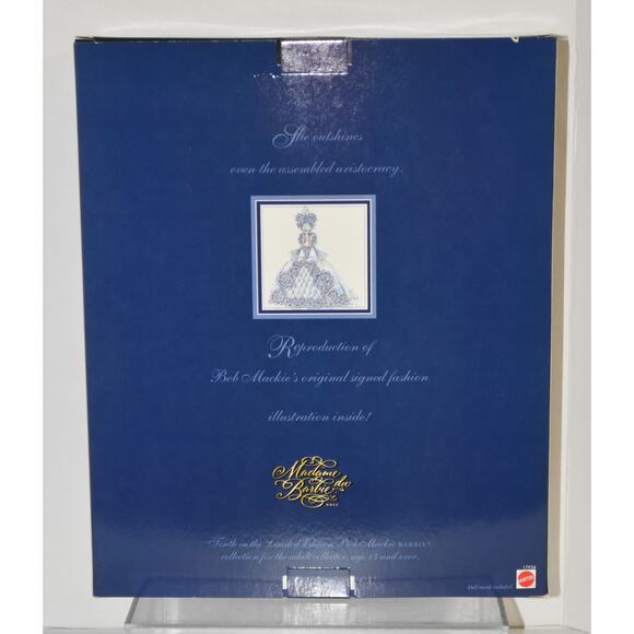NIB Madame du Barbie 1997 Bob Mackie Limited Edition Barbie 17934 - Picture 8 of 12